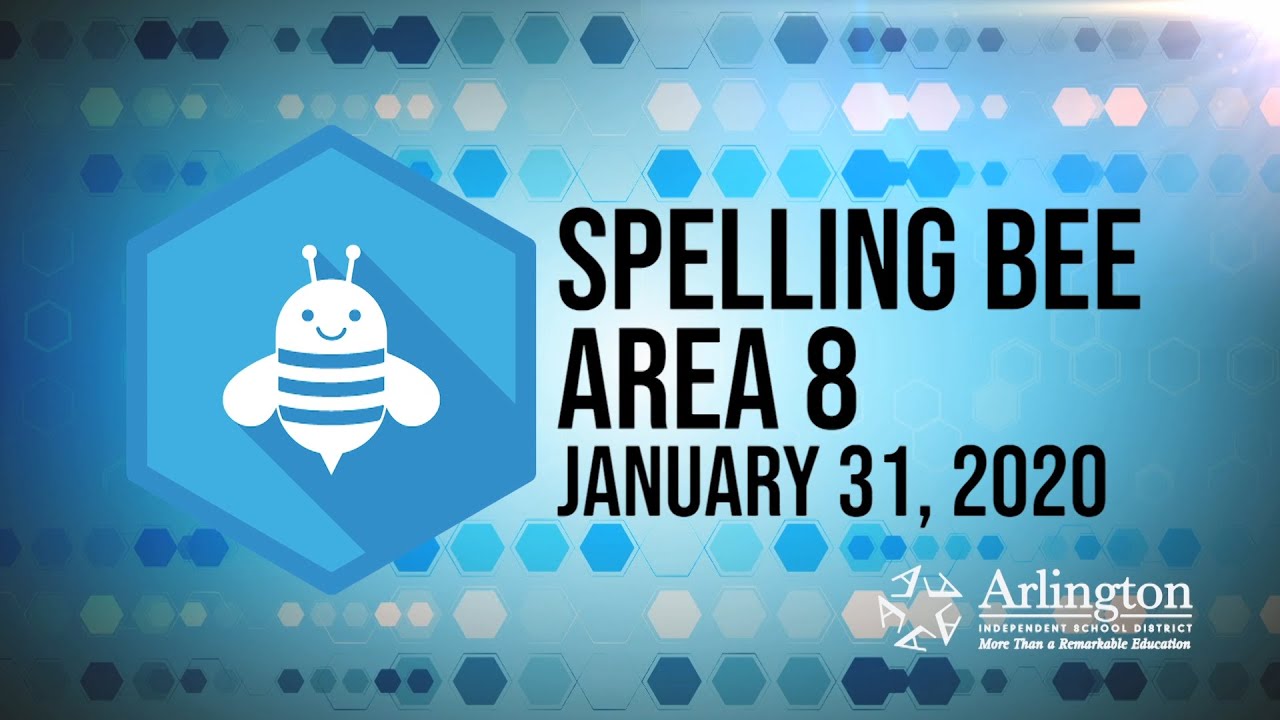 Spelling Bee Area 8 - Arlington ISD