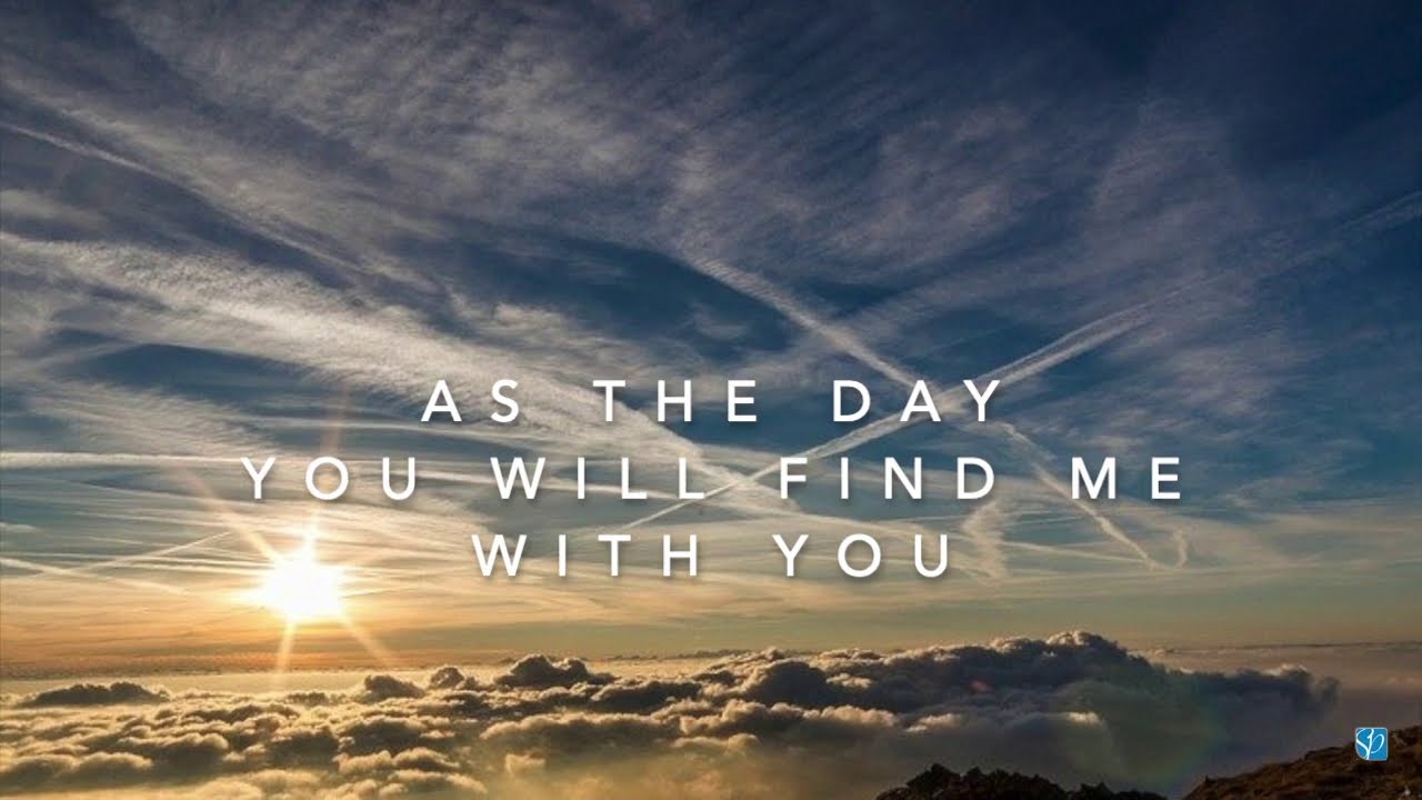 AS THE DAY - finding strength in grief or sorrow | Musical Manna by Ray Watson, The Secret Place