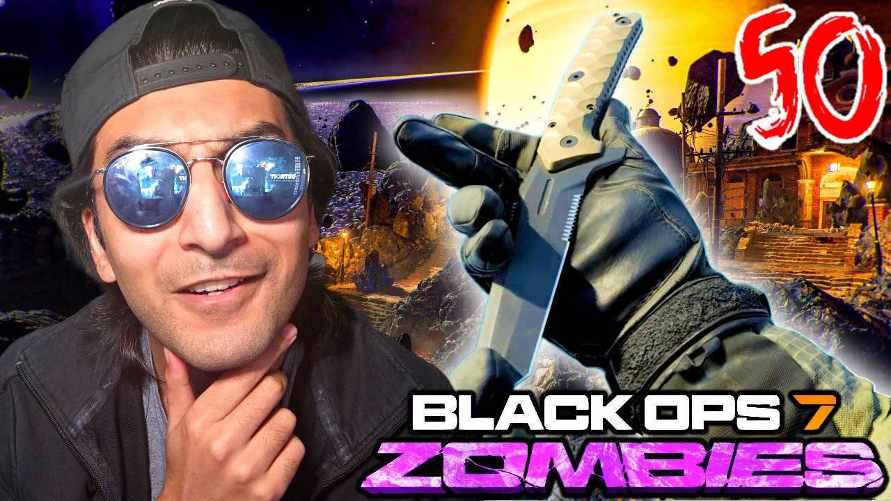 ROUND 50 MELEE ONLY!?! | Call Of Duty Black Ops 7 Zombies Astra Round 50 Melee Only + More!!!