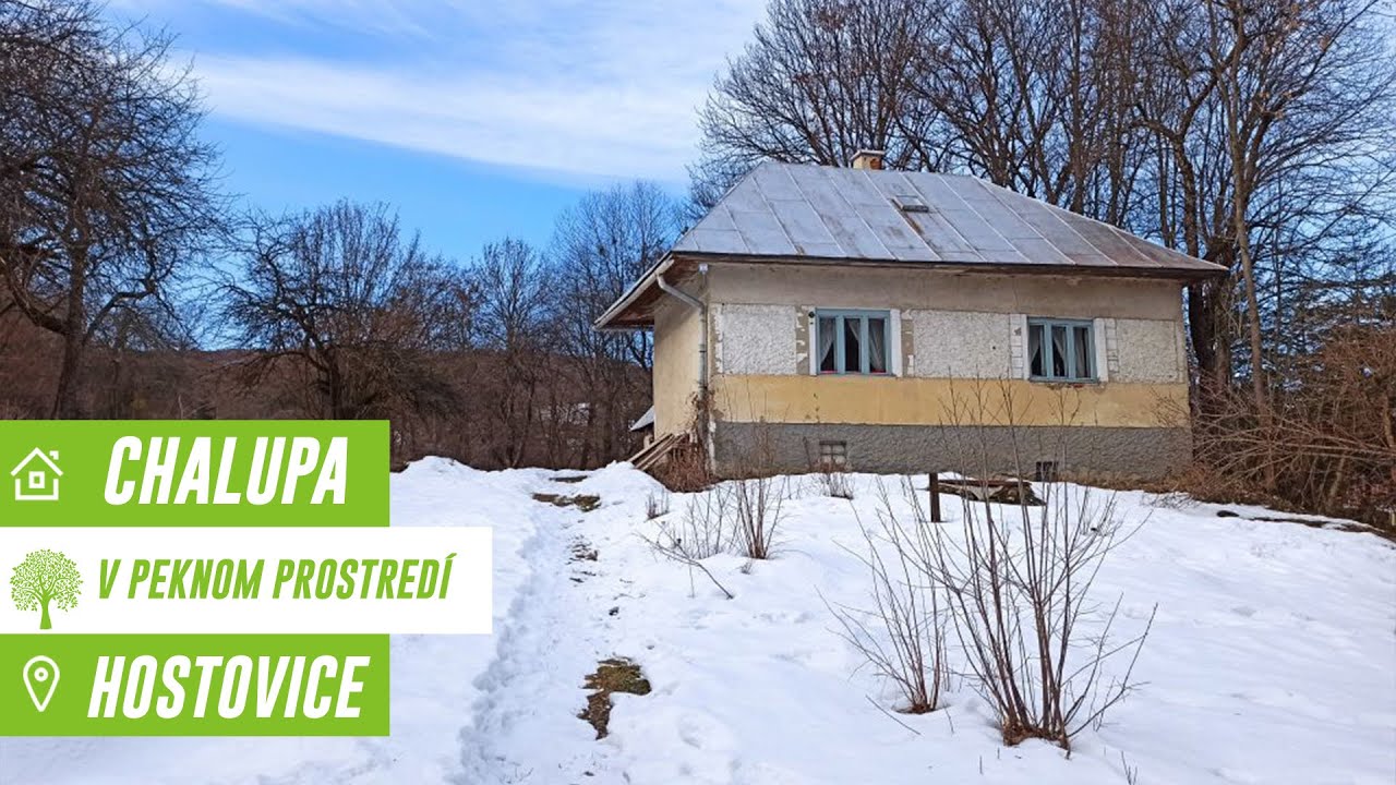 Útulná Chalupa v Peknom Prostredí - Hostovice