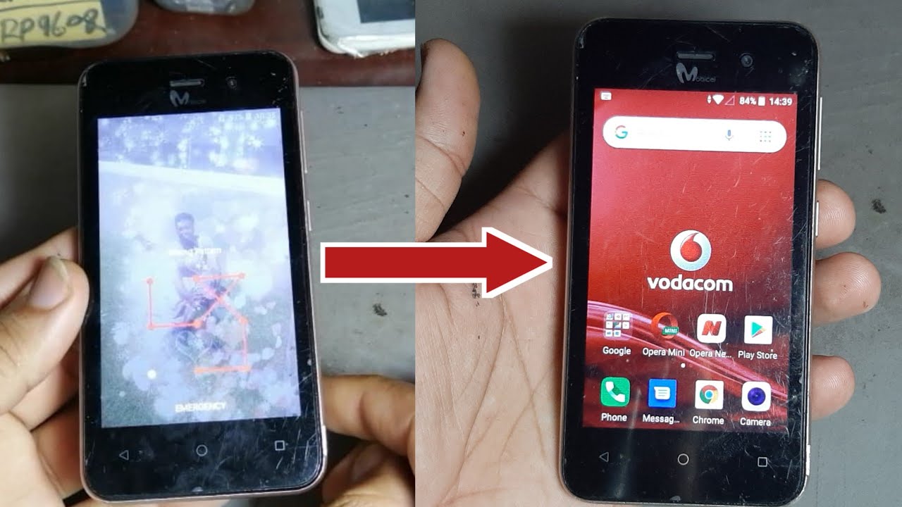 How to Remove pattern Lock mobicel GLO password remove  mobicel RIO-SS