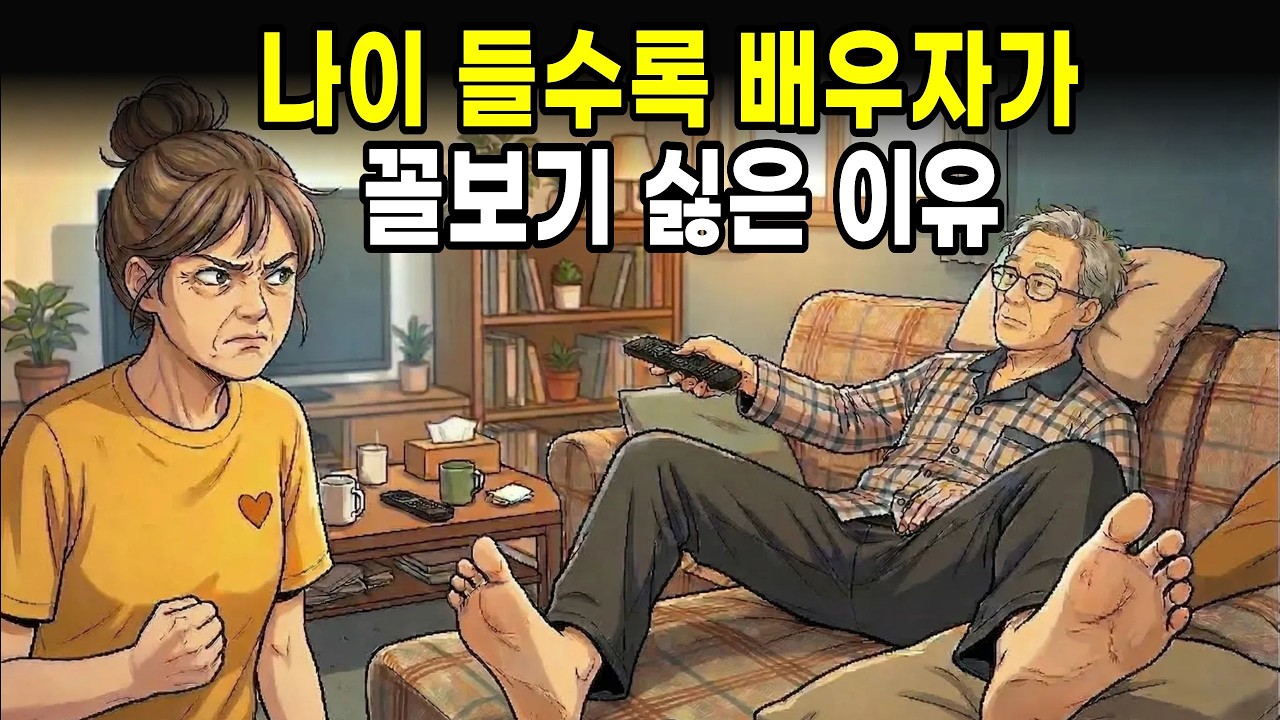 왜 나이 들수록 배우자가 점점 꼴보기 싫어질까? (심리학이 밝힌 이유)