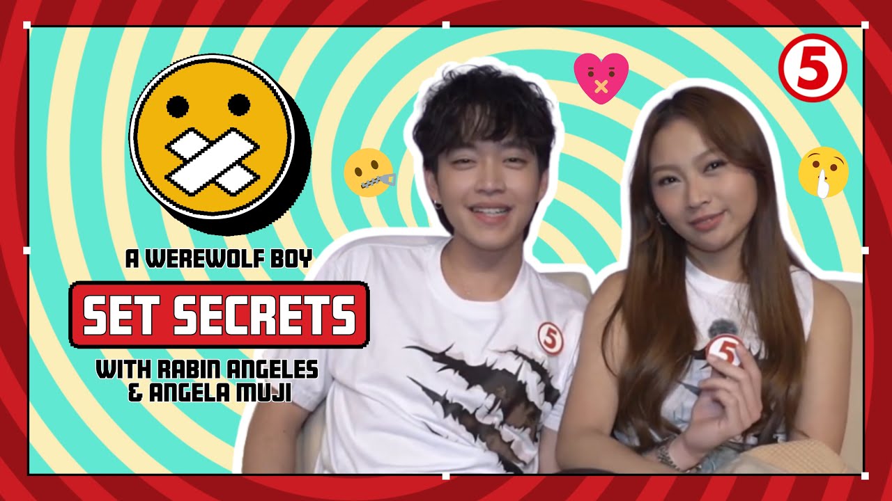 KAPATID KONEK | Set Secrets with A Werewolf Boy lead stars, Rabin Angeles & Angela Muji!