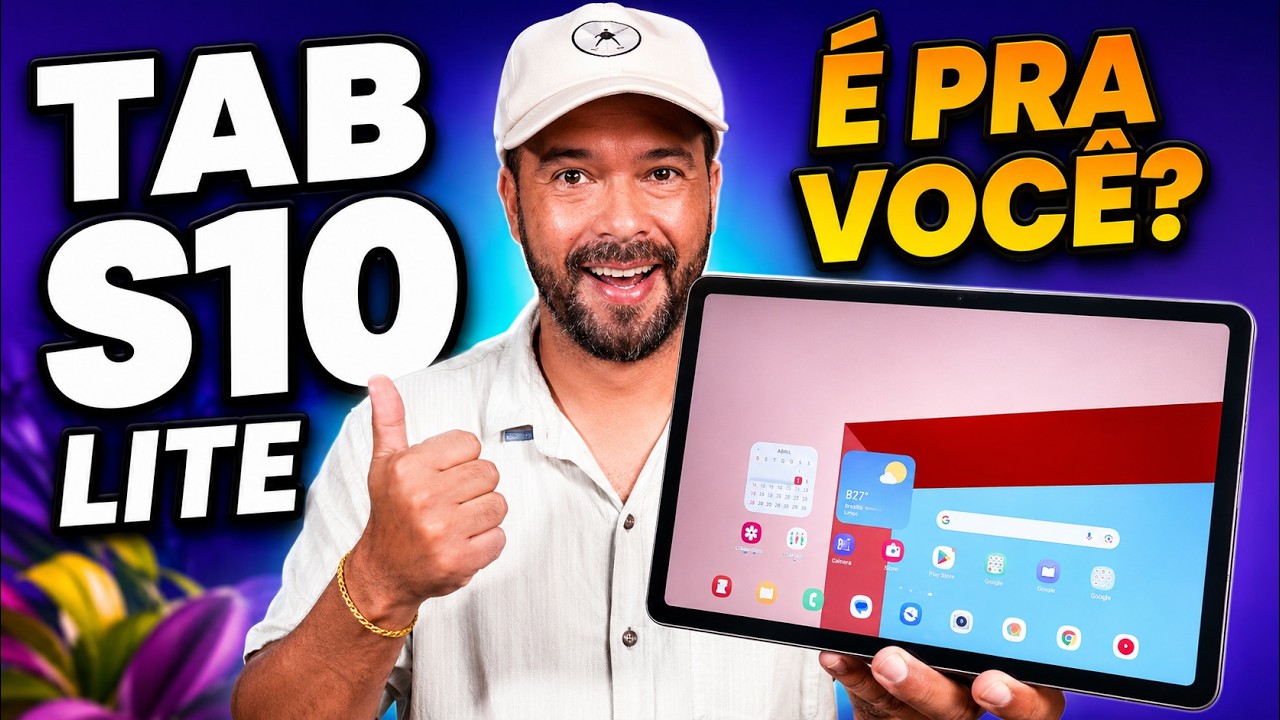 O TAB S10 LITE é o MELHOR TABLET para volta às AULAS!