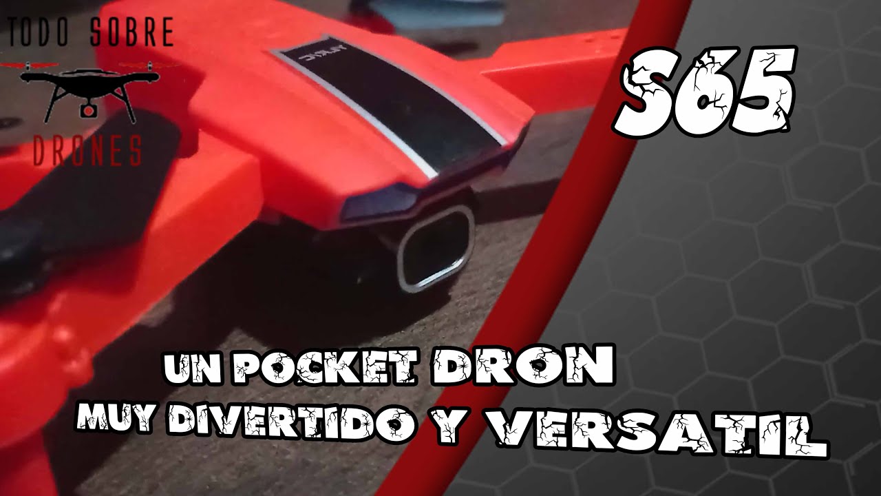 Unboxing y review del pocket dron S65 🛩🚁un dron muy divertido y versátil a pesar de su tamaño🚁 🛩