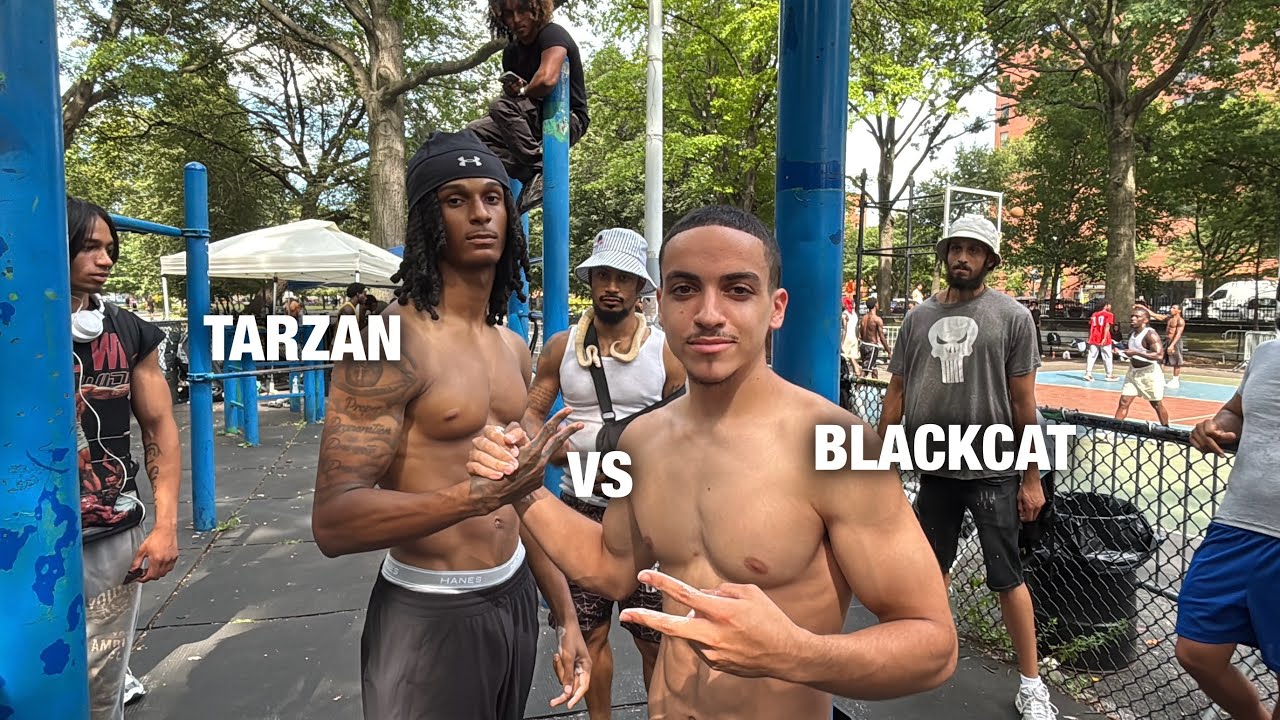 Full Battle: Tarzan vs BlackCat (Practice)