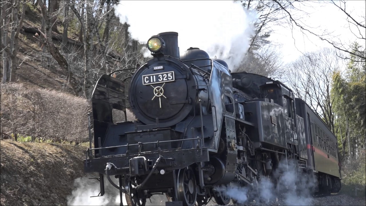 C11325 　SLもおか　早春の芳賀路を力走！　2017.2.26