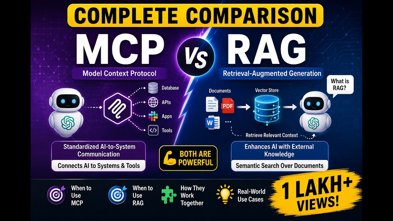 MCP vs RAG: Which AI Technique Should You Use?
