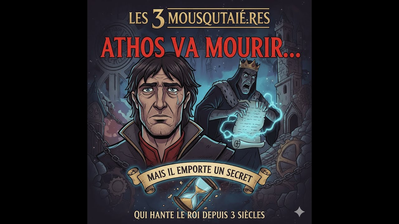 Les 3 mousquetaires : Athos va MOURIR… mais il emporte un secret qui hante le roi depuis 3 siècles.