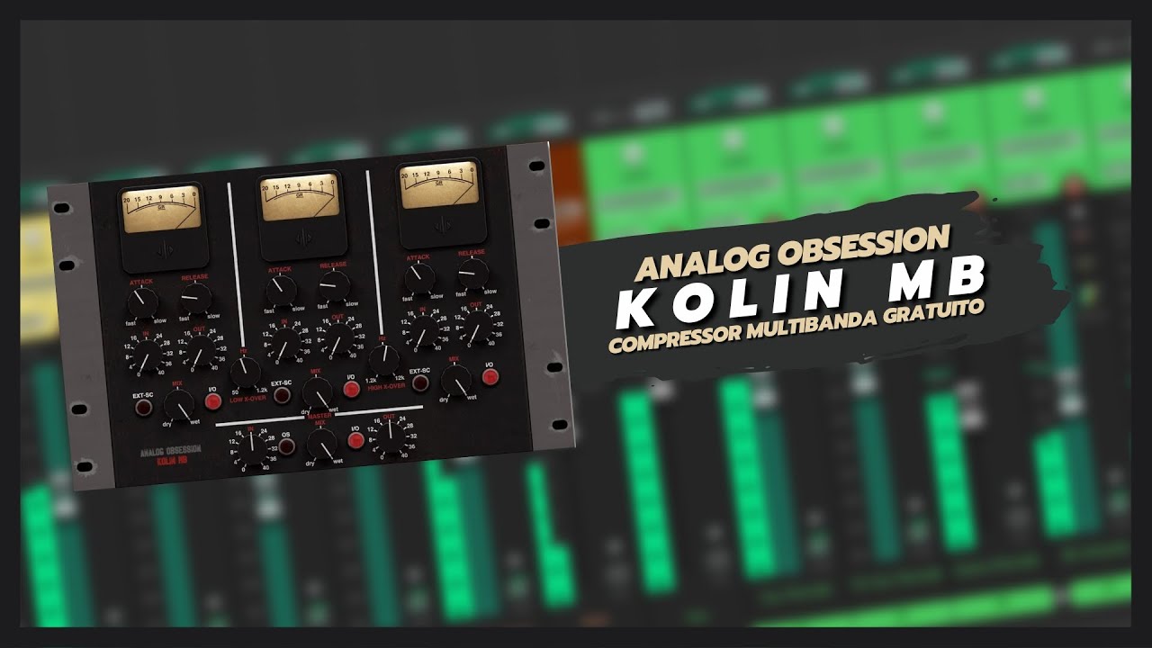 Kolin MB - O Novo Compressor VIntage Multibanda da Analog Obsession