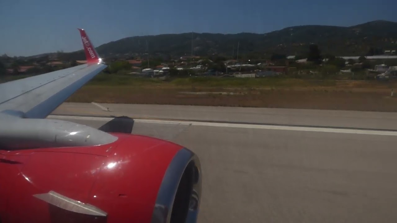 Jet2 Boeing 737-8MG(WL) (G-JZHO) taking off from Skiathos (12/08/25)