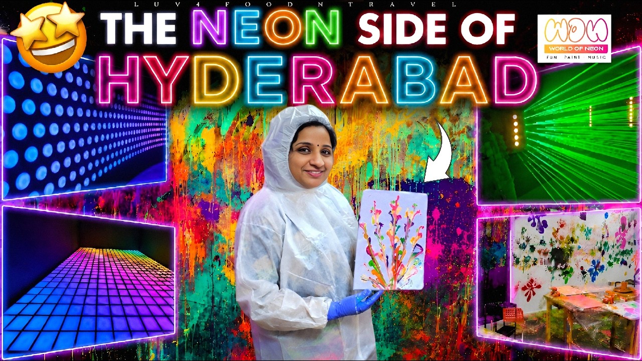 World Of Neon Hyderabad AMB Mall Gachibowli | Neon Hyderabad Is it REALLY Worth the Hype