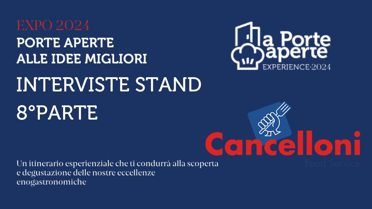 A Porte Aperte EXPO - Interviste 8°parte