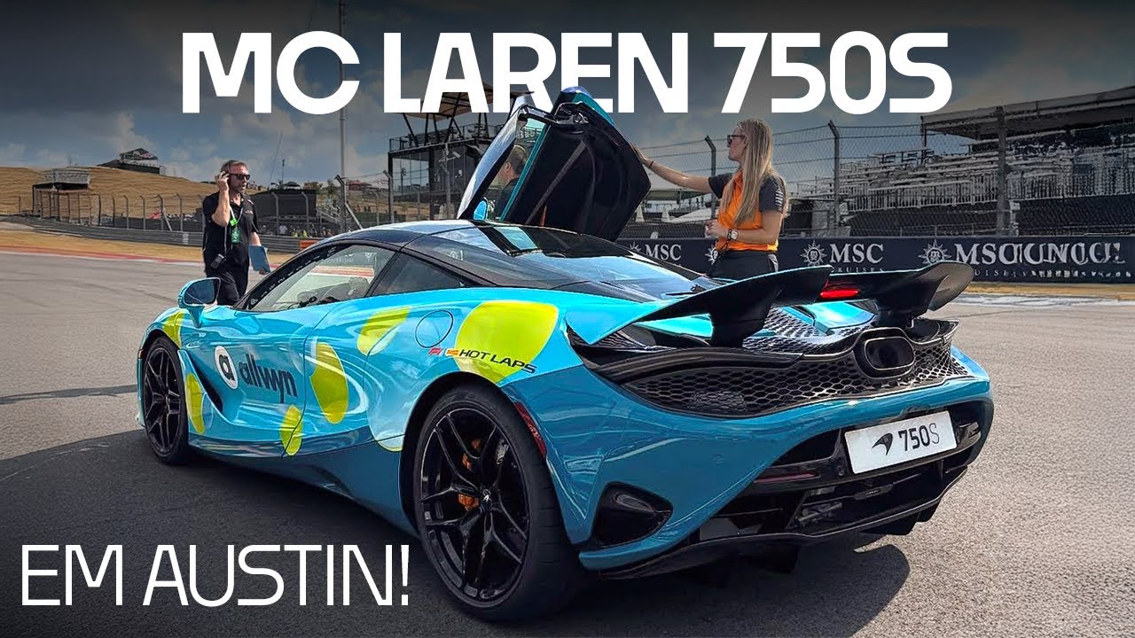 ACELERANDO a McLaren 750S no CIRCUITO das AM&Eacute;RICAS em Austin com Christian Lundgaard!