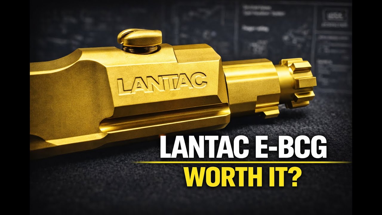Обзор затворной группы Lantac E-BCG — протестирована и оценена модернизированная затворная рама.