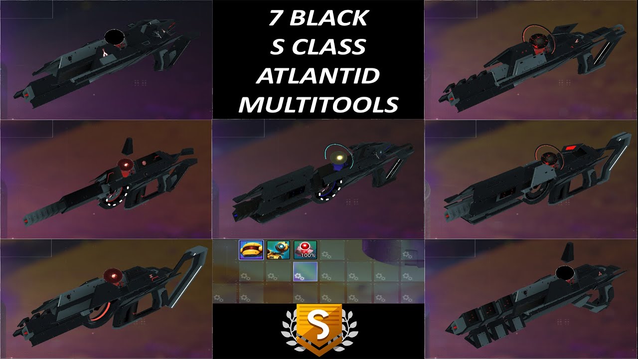 No Man's Sky - 7 S Class Black Atlantid Multitools