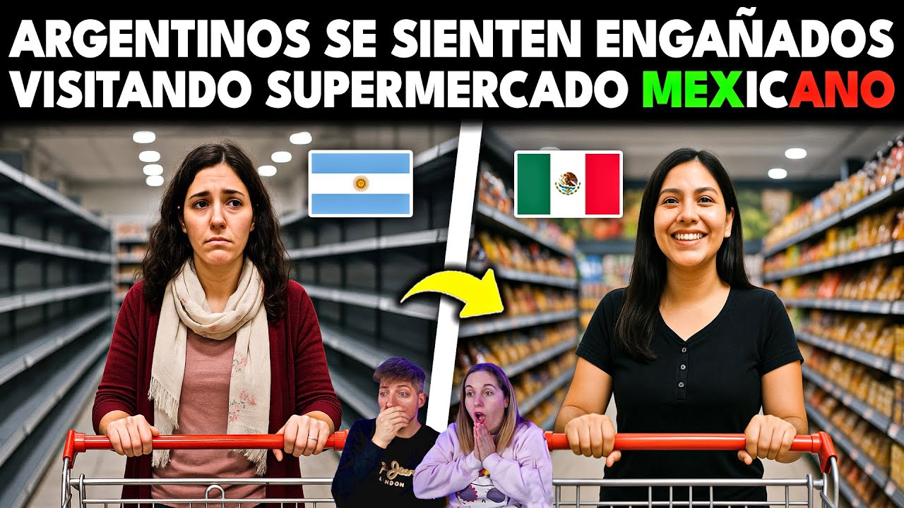 ARGENTINOS SE SIENTEN ENGAÑADOS VISITANDO UN SUPERMERCADO EN MEXICO 🇲🇽 *NO ESPERABAN ENCONTRAR ESTO*