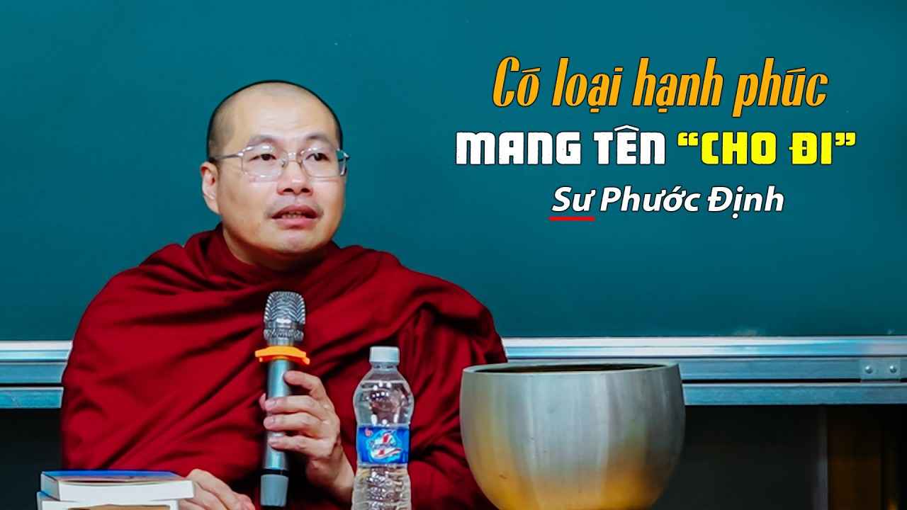 Có loại hạnh phúc mang tên cho đi  I Sư Phước Định (12.02.2026)