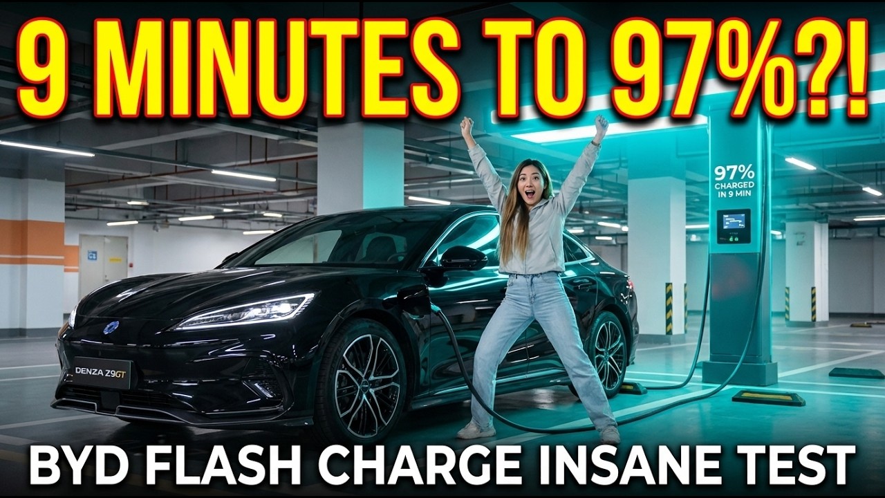 BYD Flash Charge SHOCKS Everyone 10% to 97% in Minutes – Real Test!