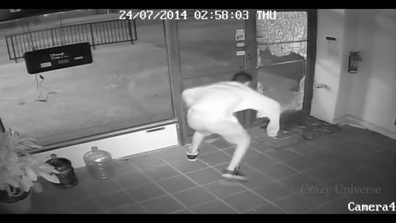 笨贼让人傻眼的行为连警察都懵了。。。