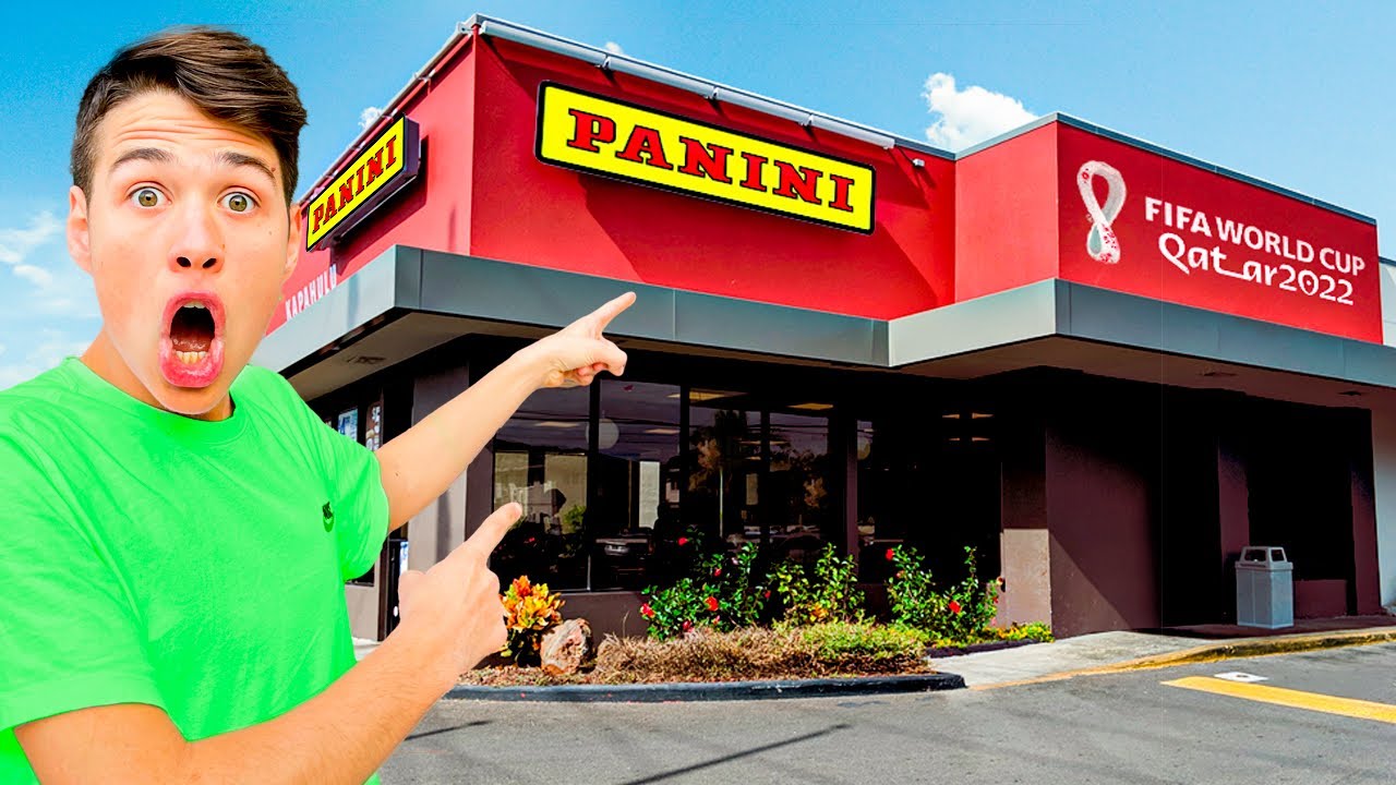VIAJÉ a la FABRICA de PANINI para COMPLETAR el ALBUM del MUNDIAL!