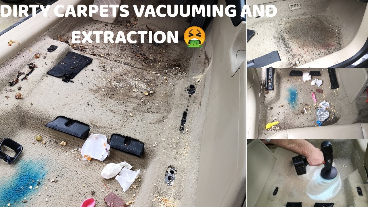 CLEANING UP A DIRTY AUDI A3 (REMASTERED). KARCHER POWER BEST EXTRACTOR ORIGINAL SOUND