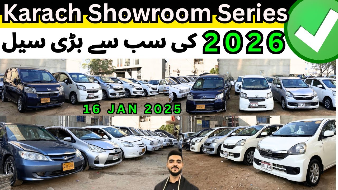 Karachi Showroom Series | 2026 ki sub se Bari Sale 16 Jan 2026 #cars #automobile #pakistan 