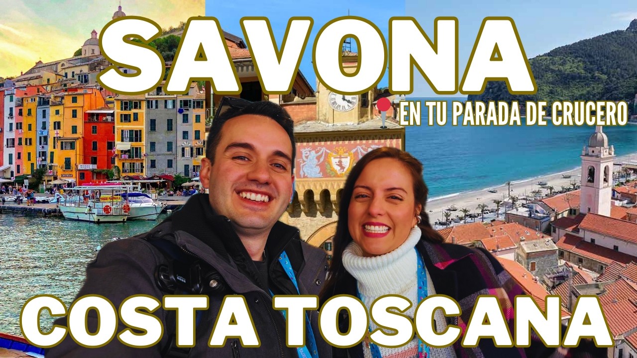 Descubre los SECRETOS de Savona en una Parada de Crucero Costa Toscana