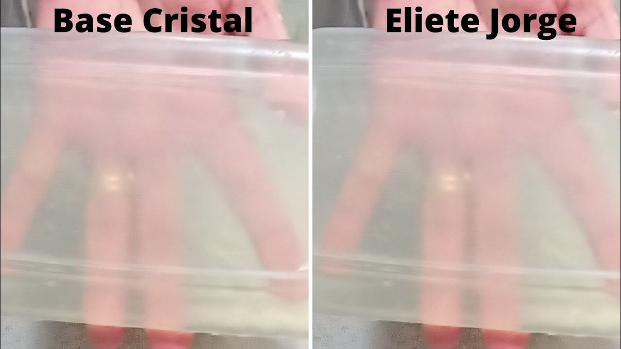🌎 BASE GLICERINADA CRISTAL     ELIETE jORGE  DR  sa #base  from scratch