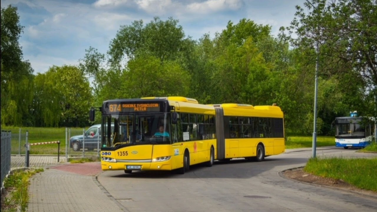⚡️Solaris Urbino 18 III #1355 | PKM Katowice | Linia 7 | 🎵Most🎵
