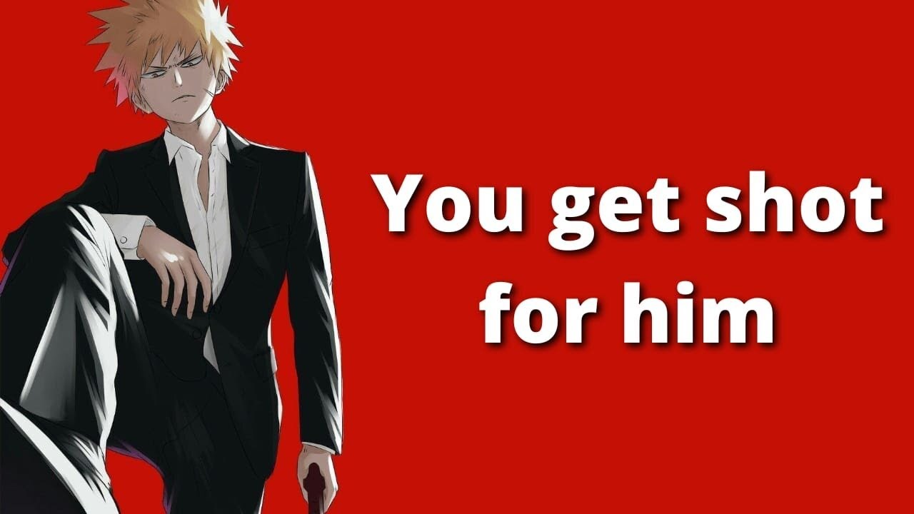 You take a shot for him - Bakugou x Listener