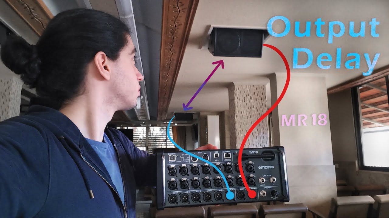 i Figured how to Delay Outputs on the Midas MR18 and it Actually Works (+ FREE Presets)