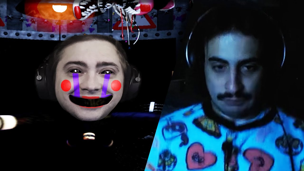 a batalha contra o verdadeiro boss final do fnaf 2