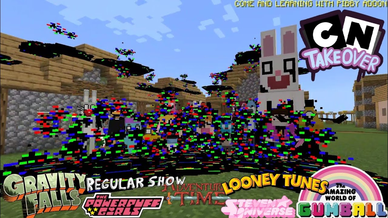 CN Takeover Mod in Minecraft PE | come and learn with Pibby V2