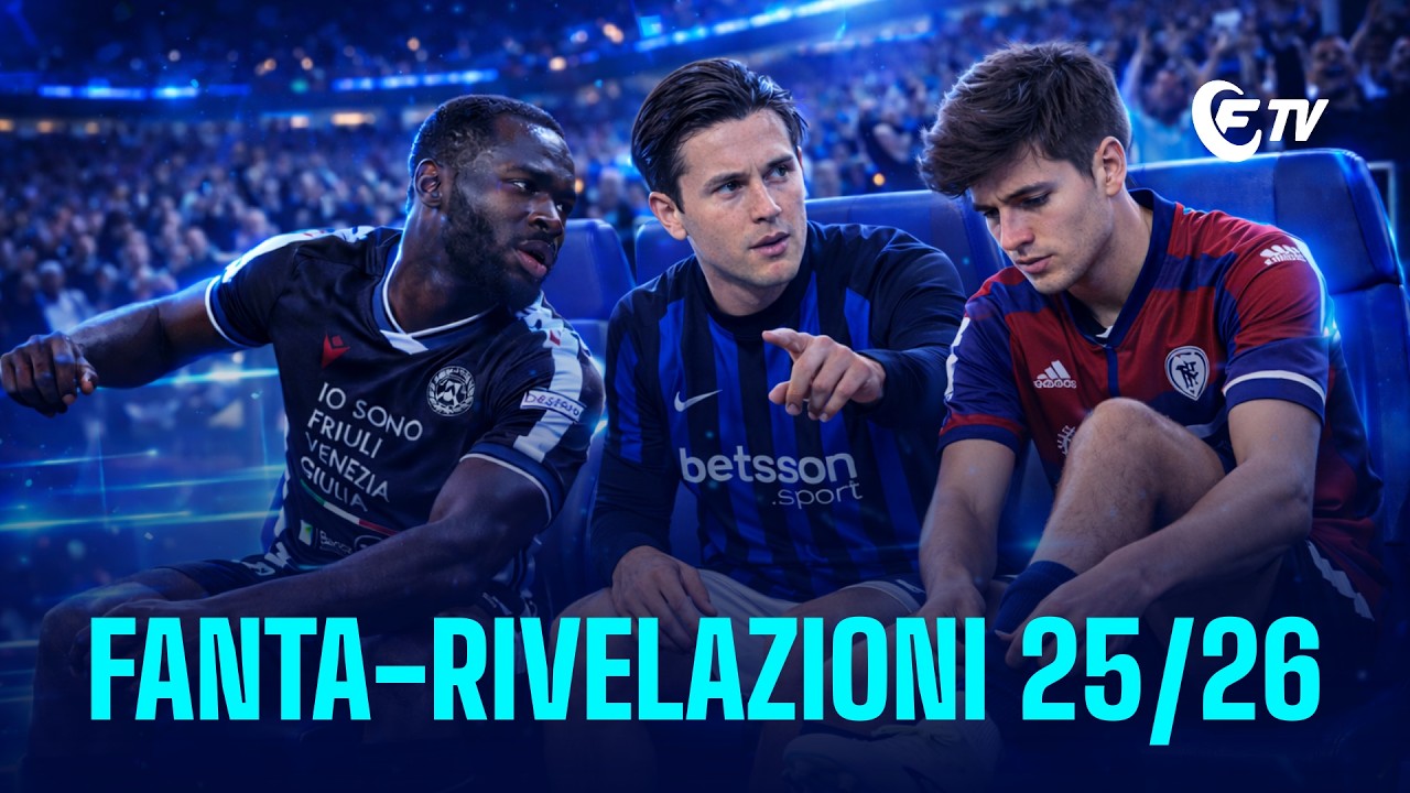 FANTA-RIVELAZIONI 25/26: 8 NOMI | CALHANOGLU, MCTOMINAY, KONE': CHECK INFORTUNATI | FANTACALCIO TV