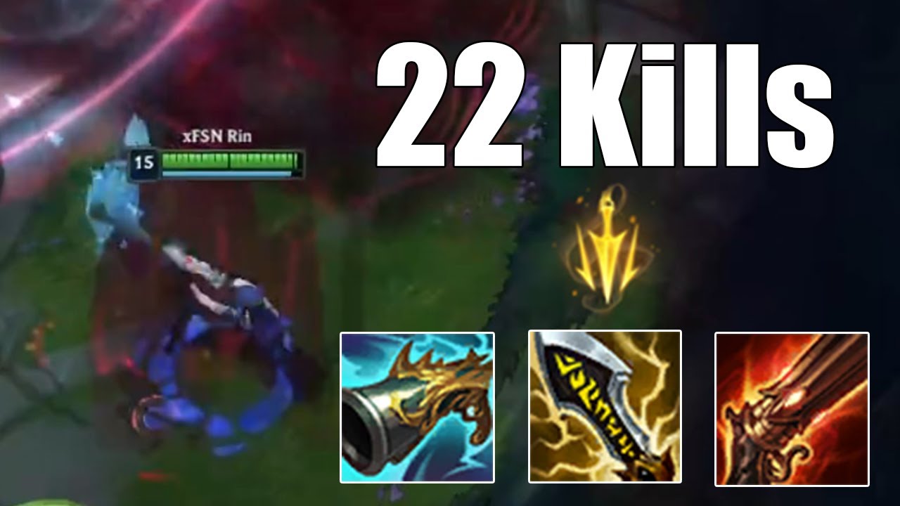 22 Kill Carry with LETHAL TEMPO Caitlyn in Ranked (Full Game)
