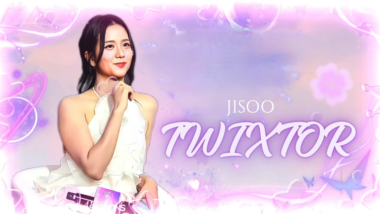 TWIXTOR 4K JISOO - BOYFRIEND ON DEMAND AFTER PARTY | JISOO EDITING CLIPS 🖇️