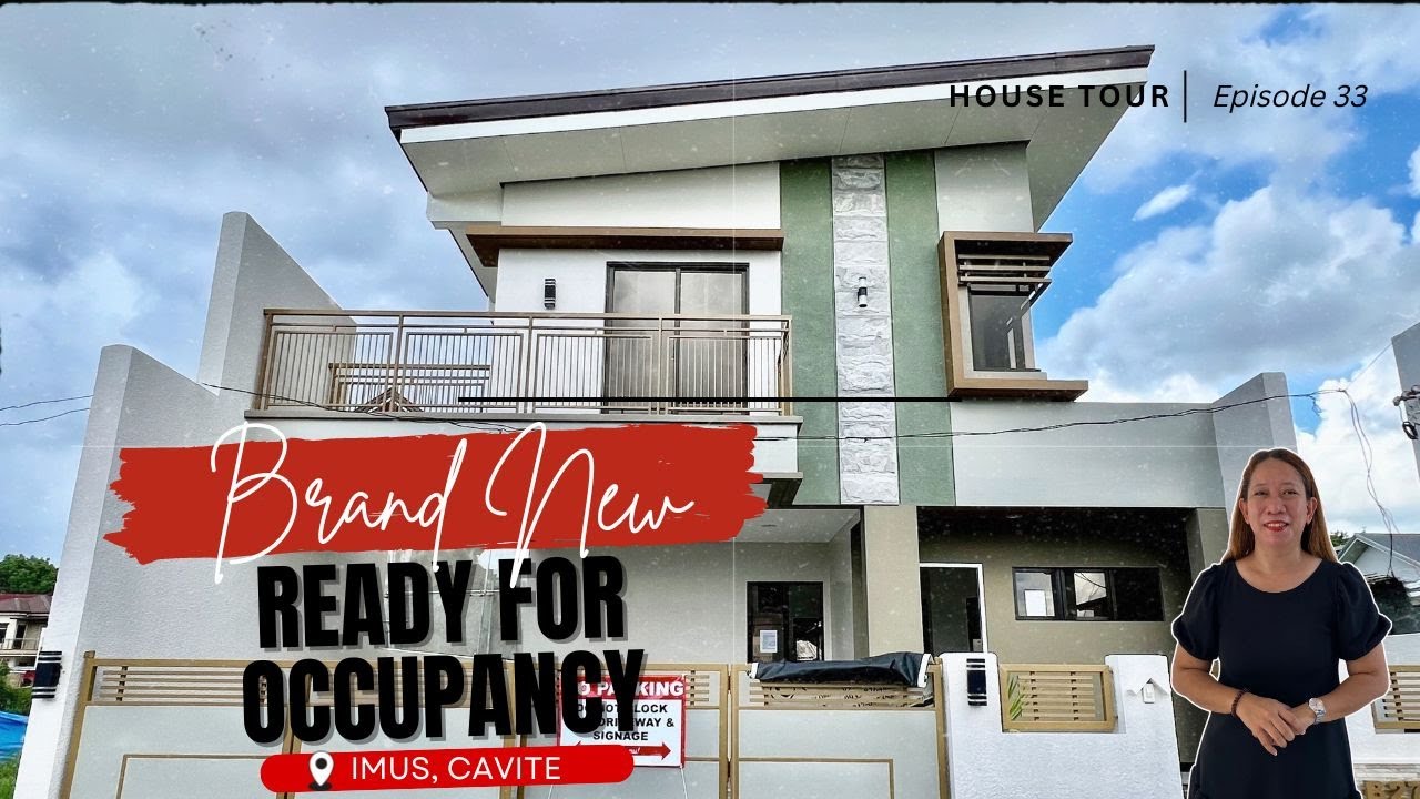 HOUSE TOUR | EPISODE 33 - Ready for Occupancy 4 Bedroom Single Attached Unit with Balcony in Imus