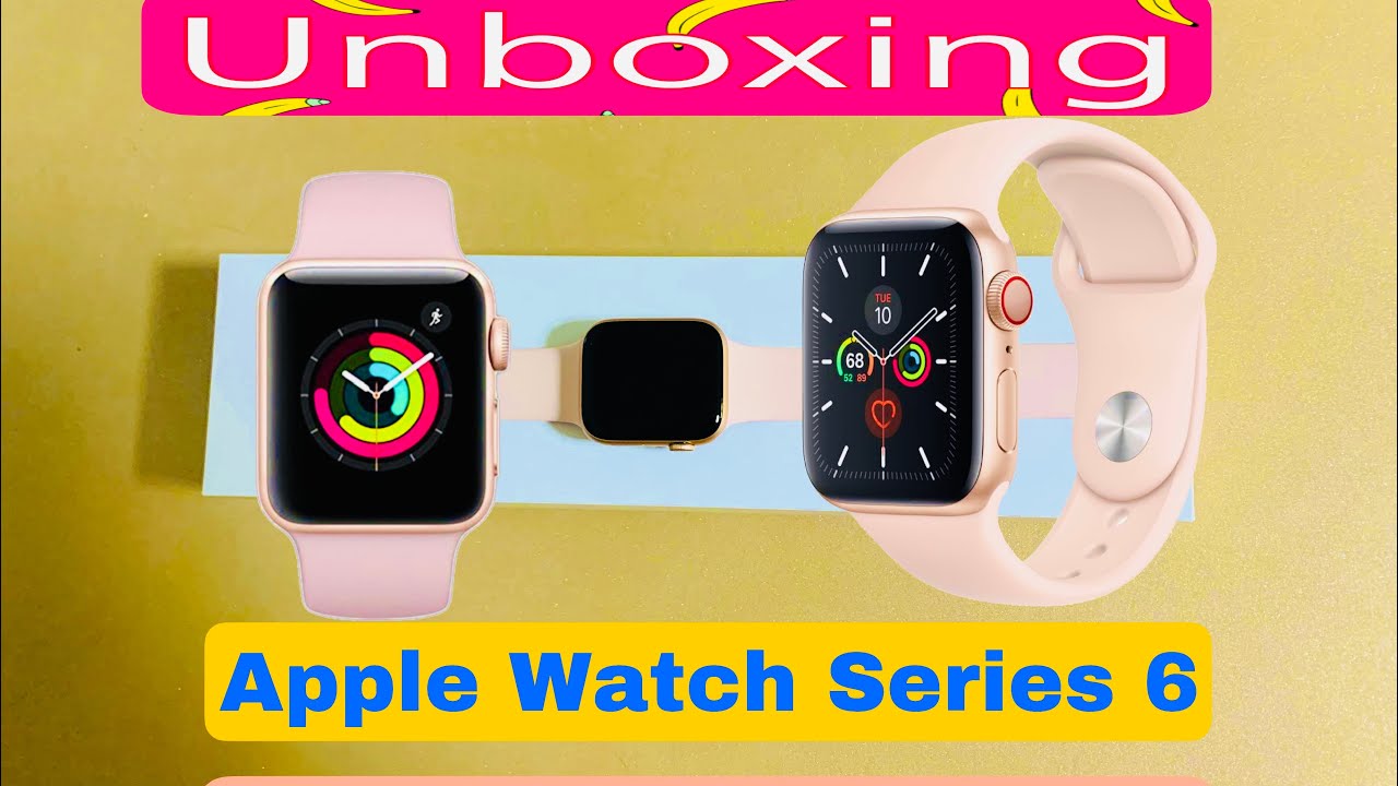 Apple Watch Series 6| Rose Gold 44mm| Unboxing My First Apple Watch|