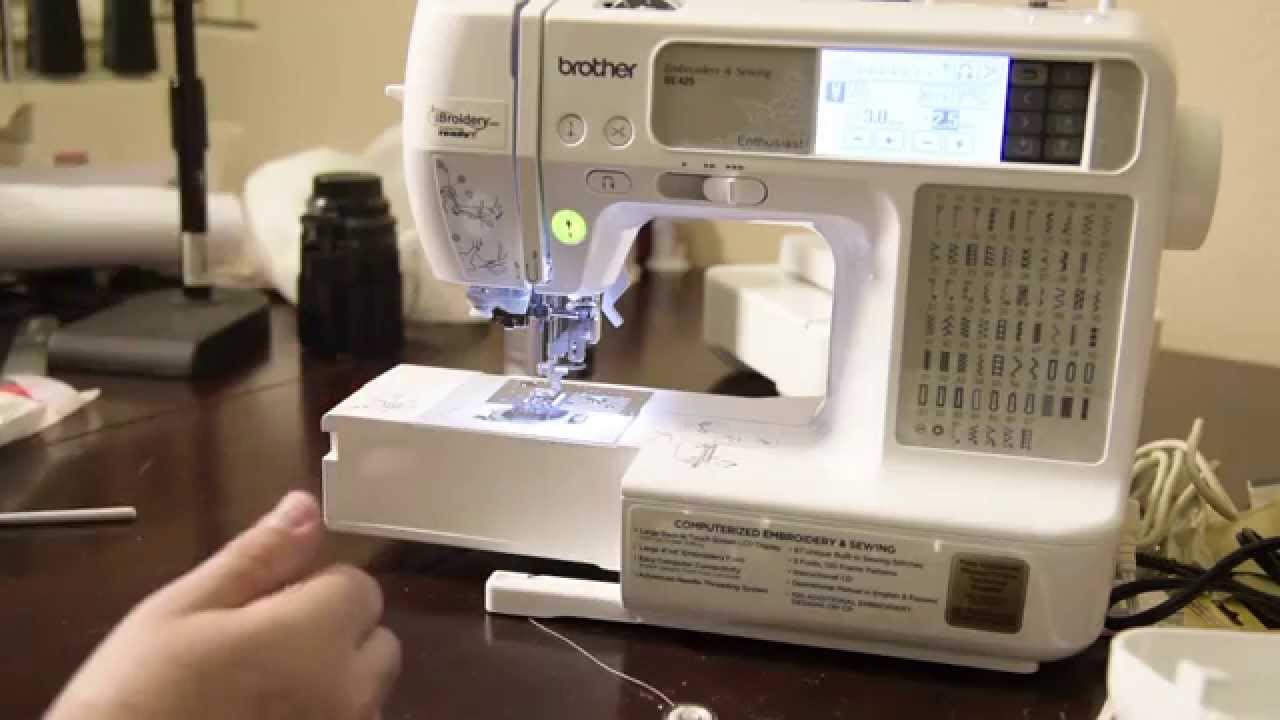 Brother SE425 Вышивка