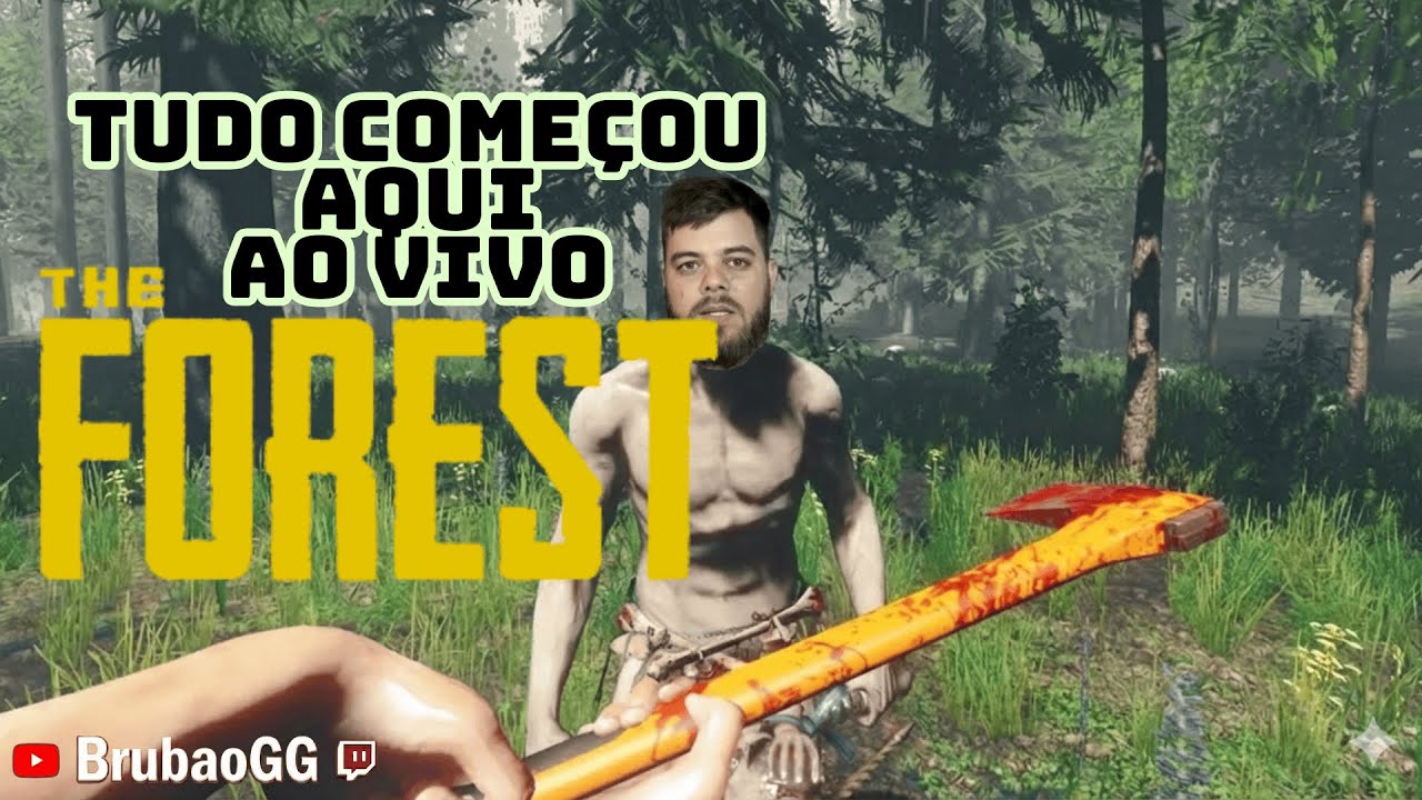 O Mistério da Ilha: Sobrevivendo ao Primeiro Dia | The Forest - Shorts