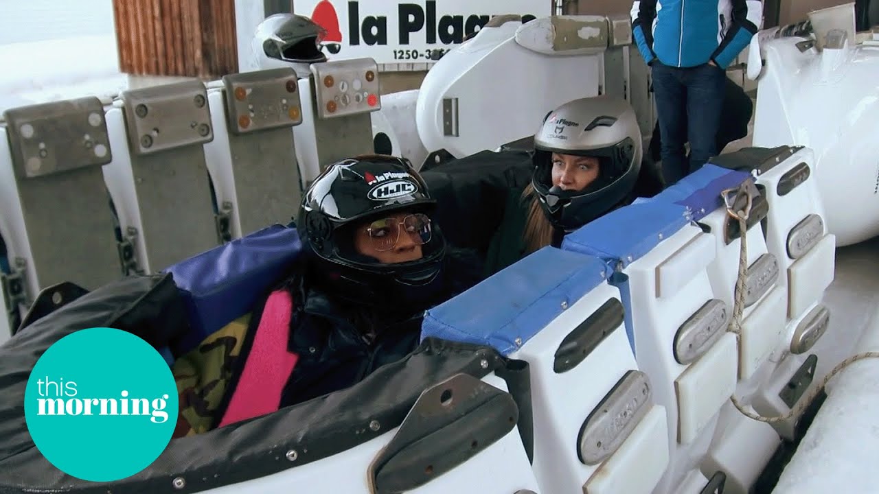 Josie & Alison Go Bob-Sleighing For The Final Of Off-Piste | This Morning