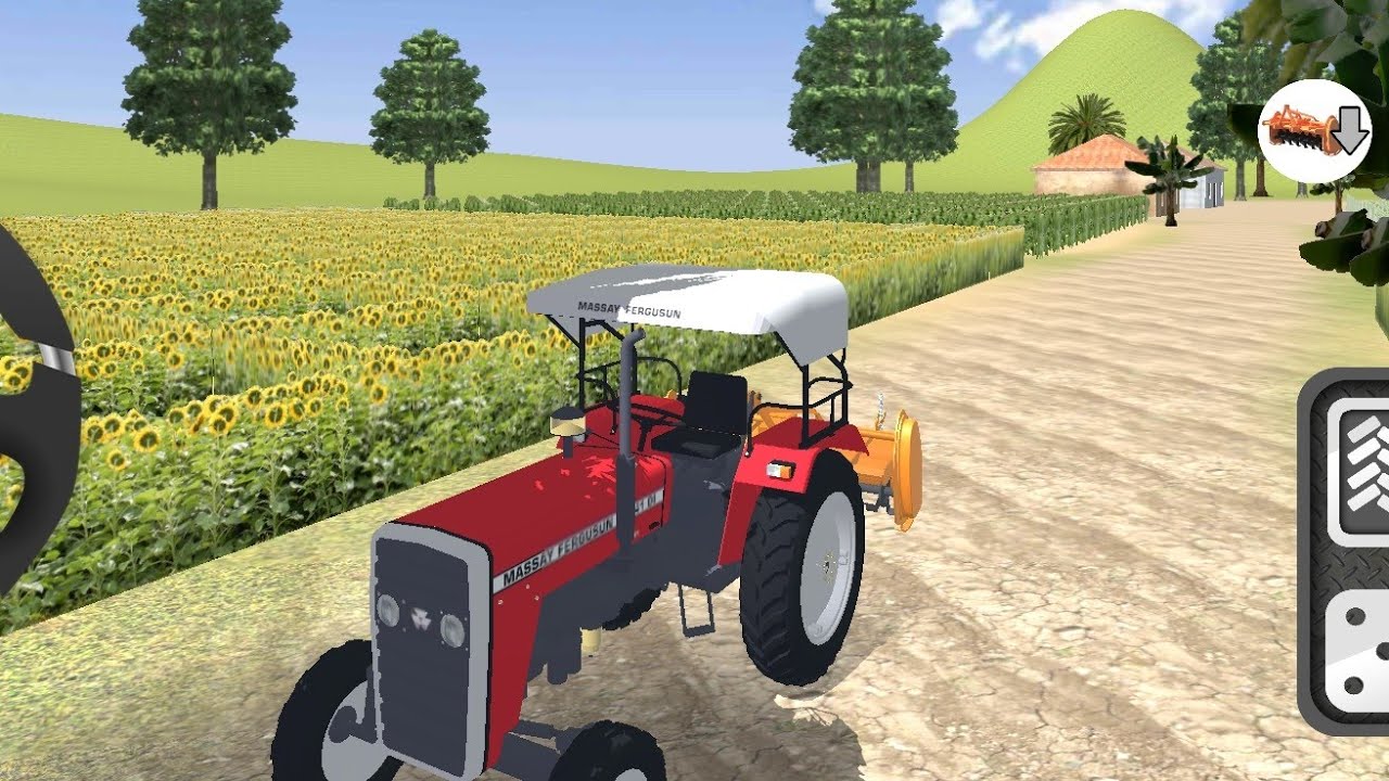 Indian tractor simulator game 🎮|| Massey tractor 🚜 👿 || #3dgaming #games #indiantractor3d #subscribe