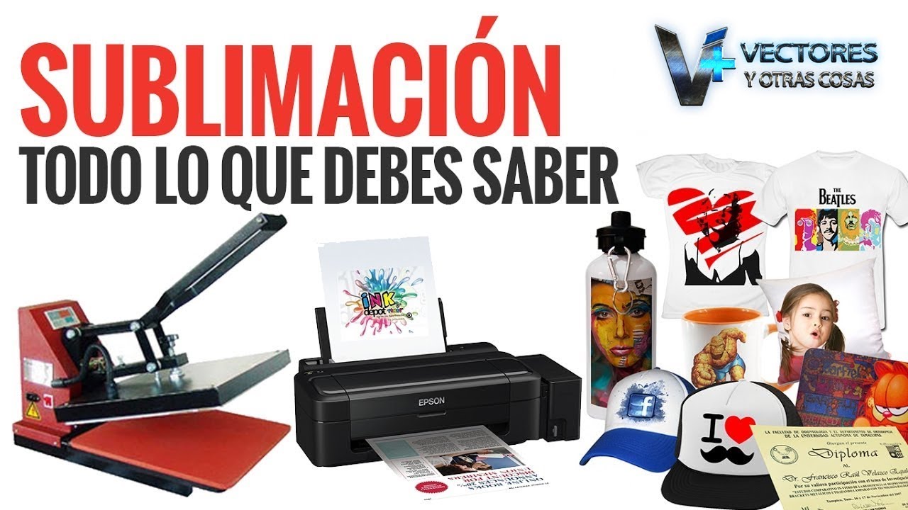 Curso Sublimaci&oacute;n completo Gratis