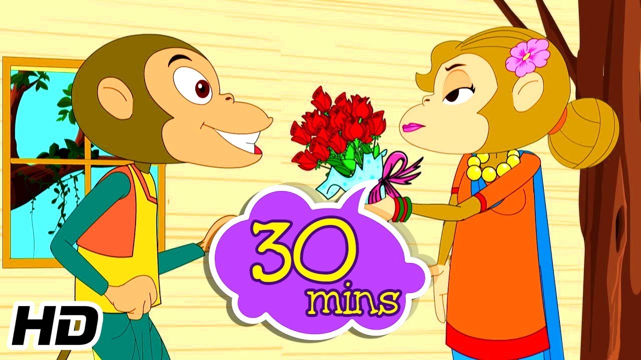 Bandar Ki Sasural (बन्दर की ससुराल) |  Nursery Rhymes Collection | Shemaroo Kids Hindi