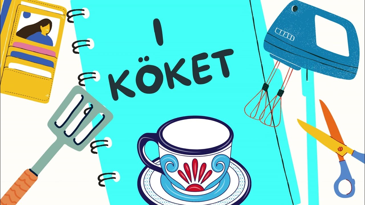 I köket / In the kitchen / Svenska för nybörjare #sfi #svenska #köket #learnswedish