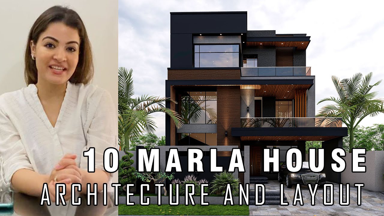10 MARLA HOUSE ARCHITECTURE AND LAYOUT
