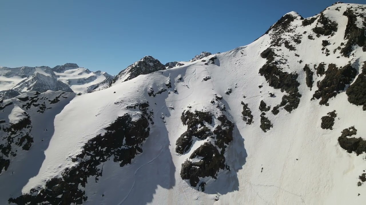 DJI Mavic Air 2 Freeride Rifflsee Pitztaler Gletscher Lausbuben GoPro Hero10