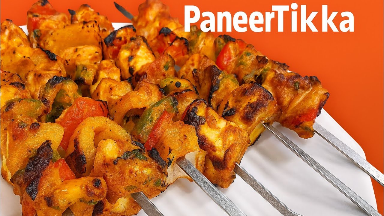 Smoky Paneer Tikka | घर पे बनाओ Dhaba Style Paneer Tikka | Masaledar & Juicy Recipe #viralvideo 😋😊👌😋