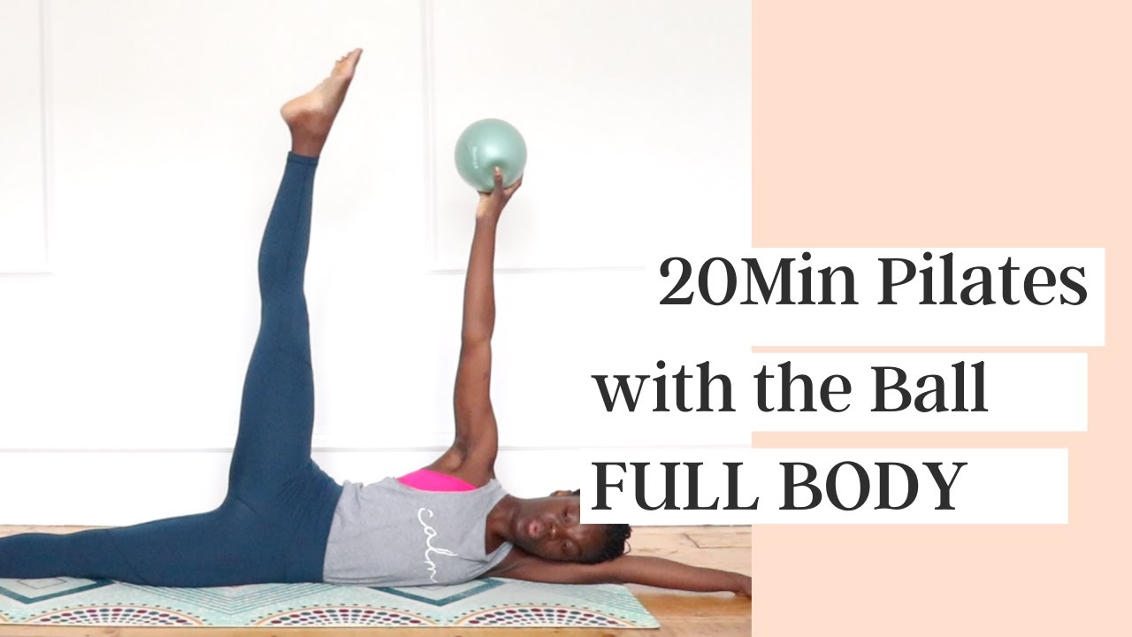 20MIN PILATES WITH THE BALL - GREAT FOR EVERYBODY - ALL LEVELS
